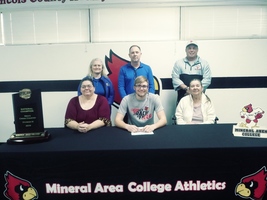 Matthew Townsend Signs with Mineral Area College